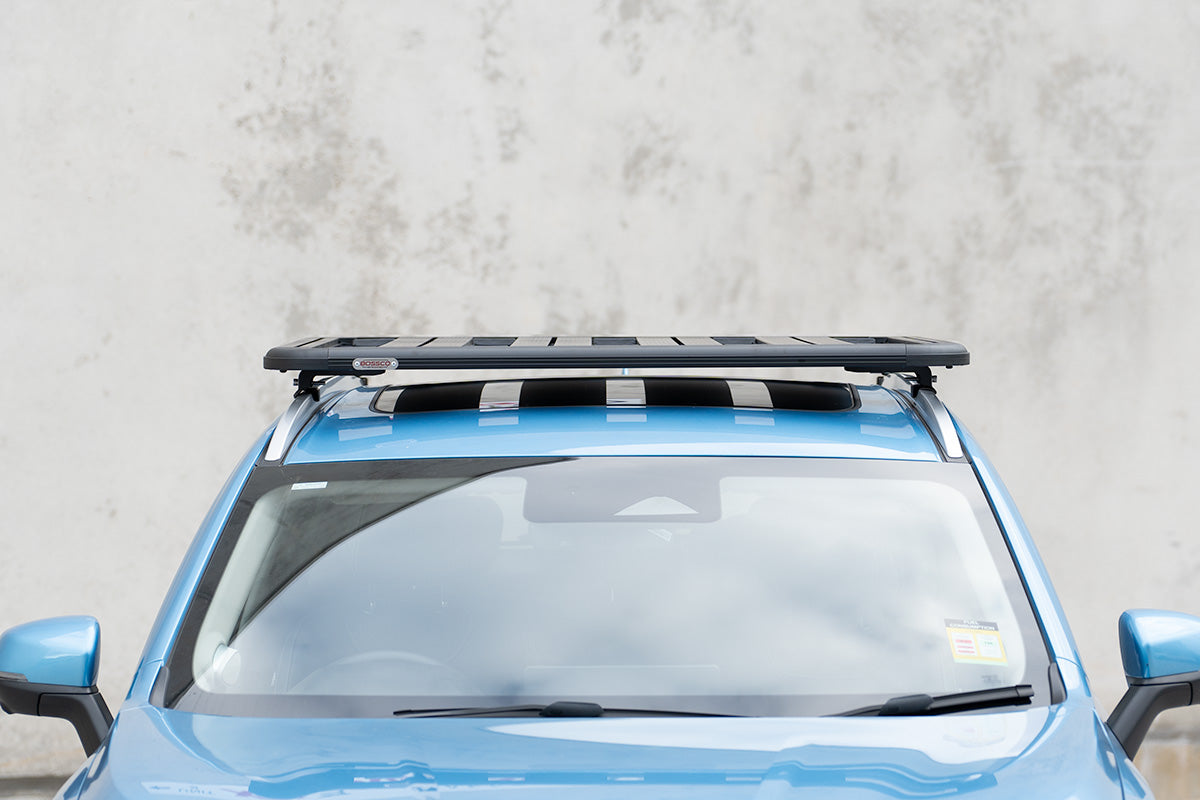 Aluminium Flat Roof Platform Basket (Flat) 1350x1250mm Suitable For Flush Mounted Roof Rail vehicles