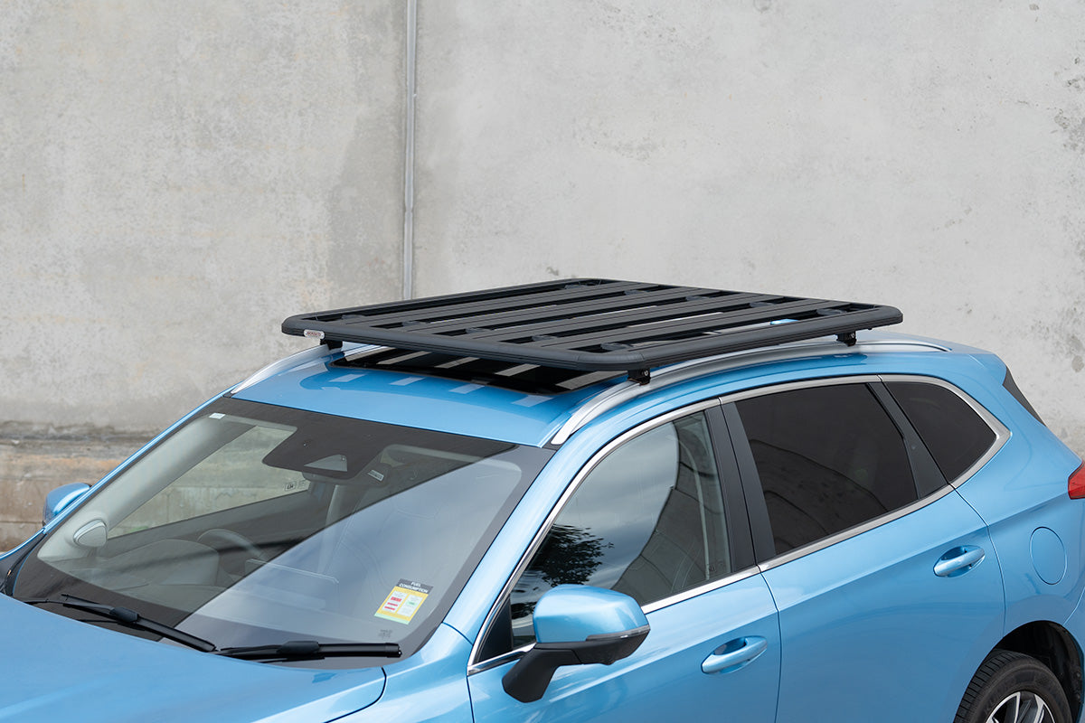 Aluminium Flat Roof Platform Basket (Flat) 1350x1250mm Suitable For Flush Mounted Roof Rail vehicles