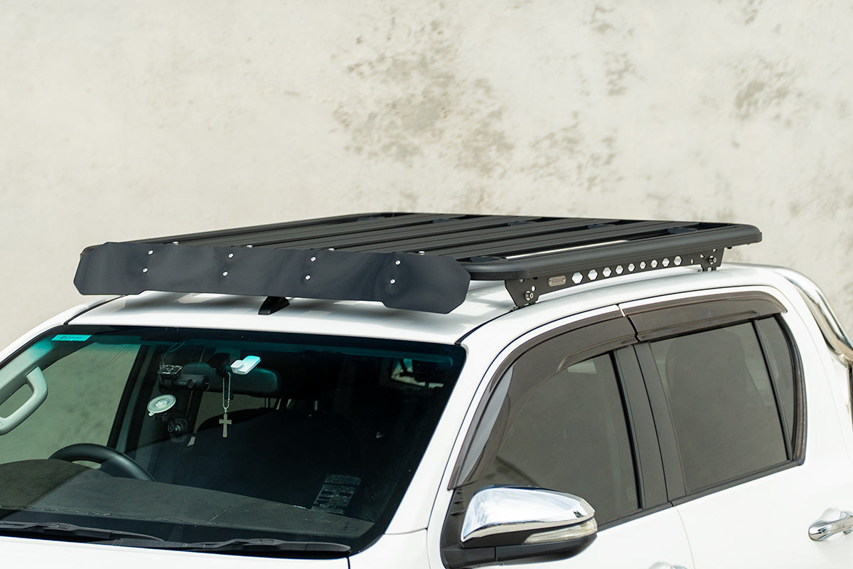 Acrylic Wind Deflector Suitable With Aluminium Roof Platforms