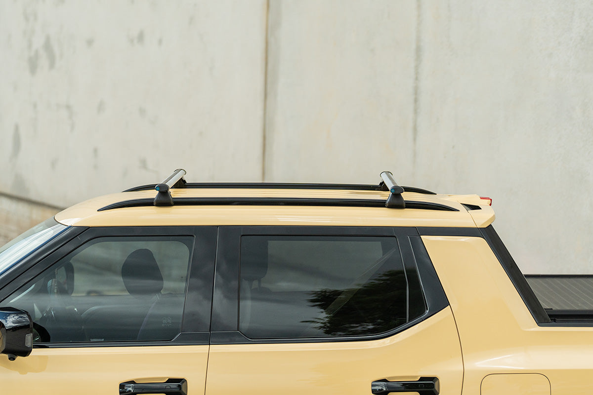 Silver Universal 53" Claw-Style Roof Racks Suitable with Roof Rails For LDV Terron 9