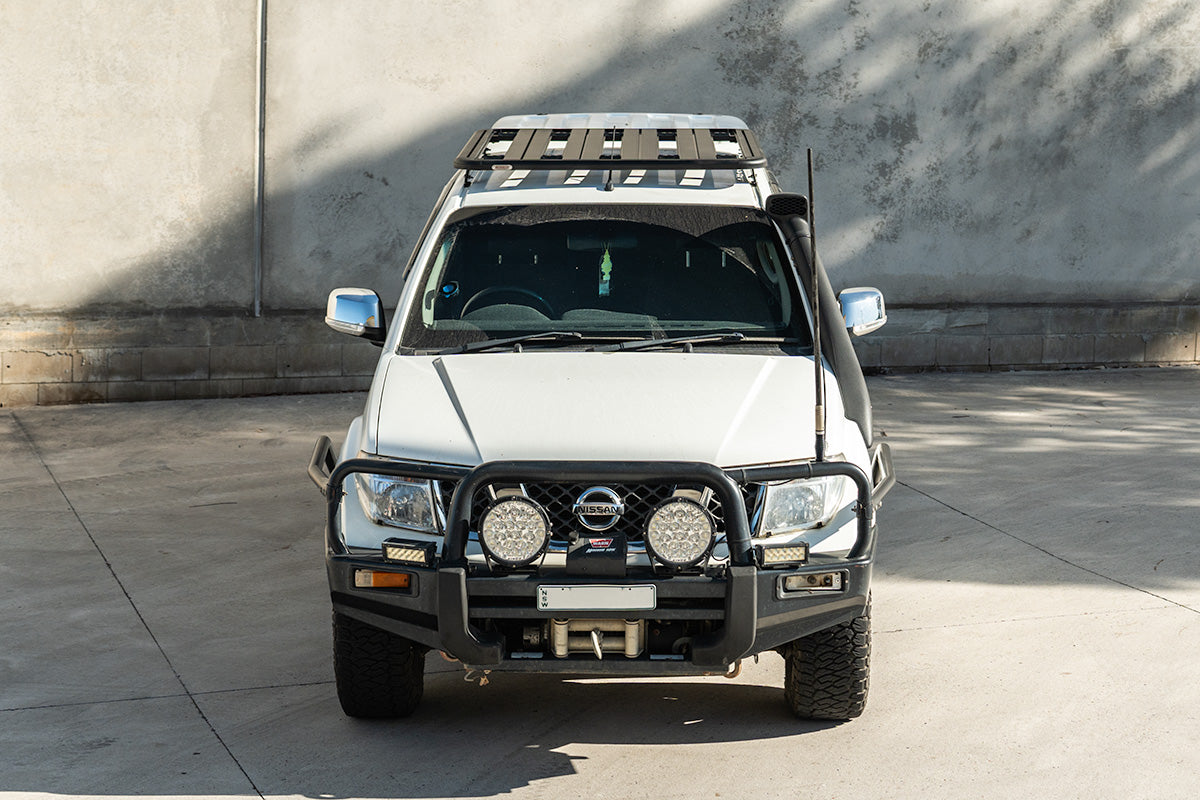 Aluminium Roof Platform Basket Tray (Flat) 1500x1250mm V2 Suitable For Nissan Navara D22 D40 D23 NP300 1997-2025