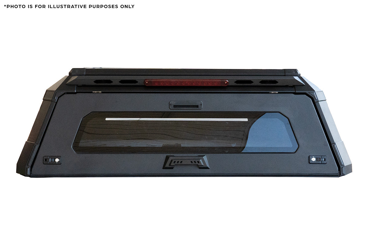 BCX-RX Sealed Black Aluminium Tub Canopy for Toyota Hilux N80 2015-1/2024