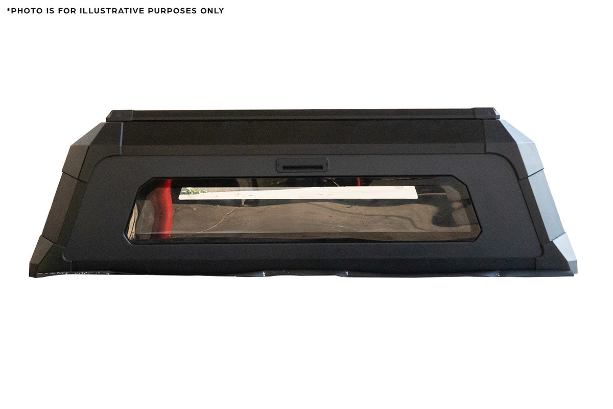 BCX-RX Sealed Black Aluminium Tub Canopy for Toyota Hilux N80 2015-1/2024