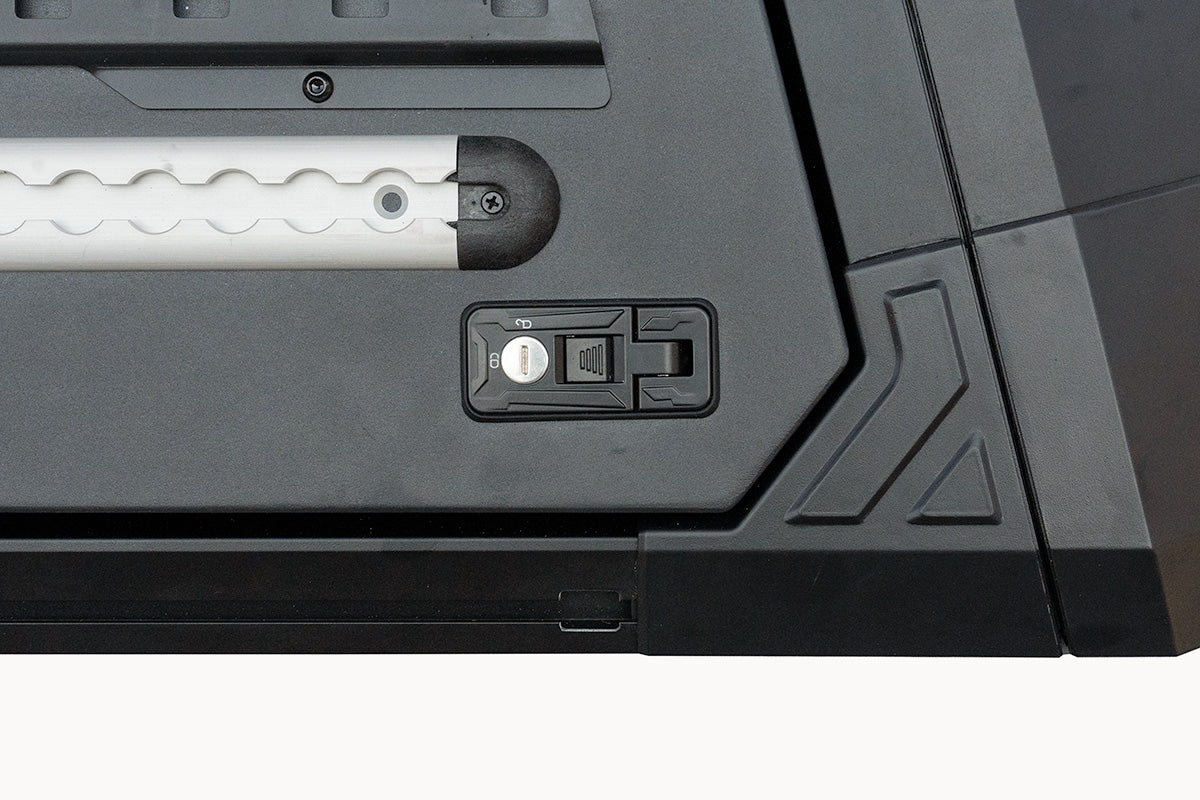 BCX-RX Sealed Black Aluminium Tub Canopy for Nissan Navara NP300 2015-2020