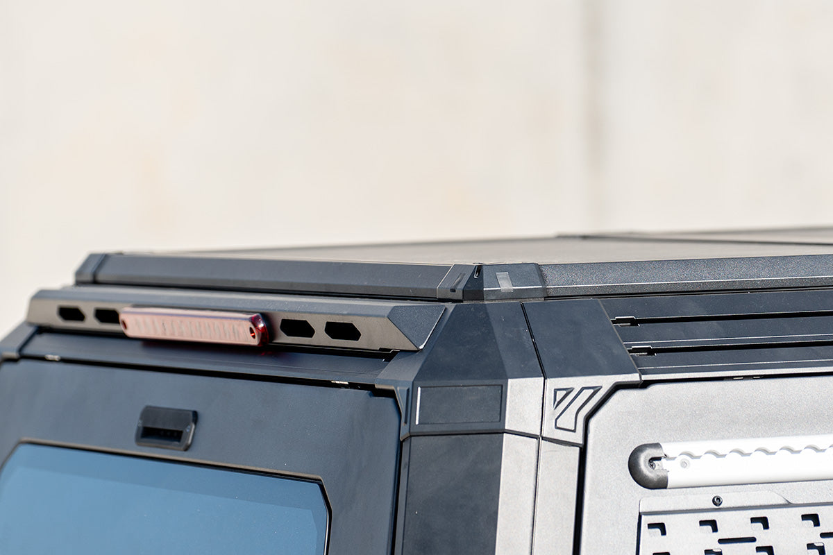 BCX-RX Sealed Black Aluminium Tub Canopy for NEXT GEN Ford Ranger 2022-2025