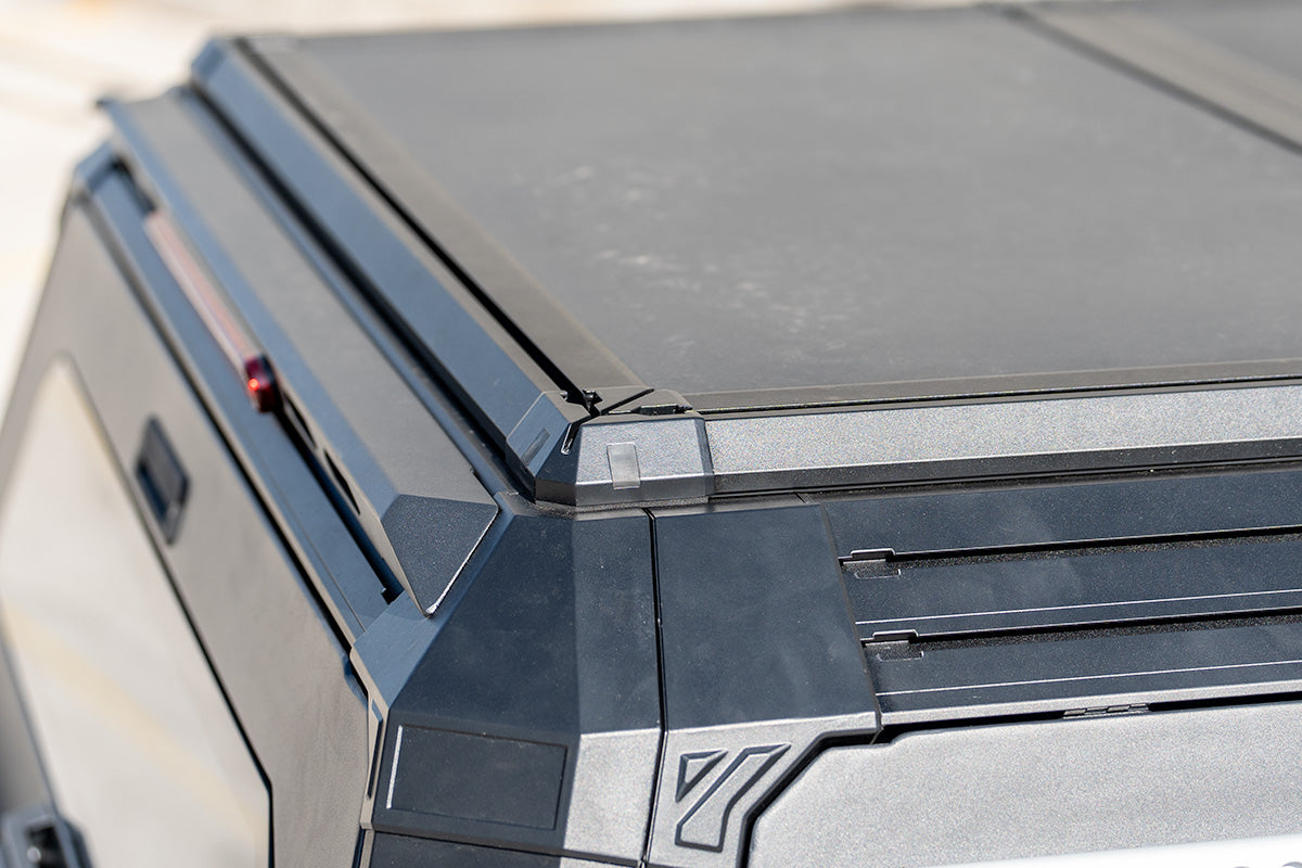 BCX-RX Sealed Black Aluminium Tub Canopy for NEXT GEN Ford Ranger 2022-2025