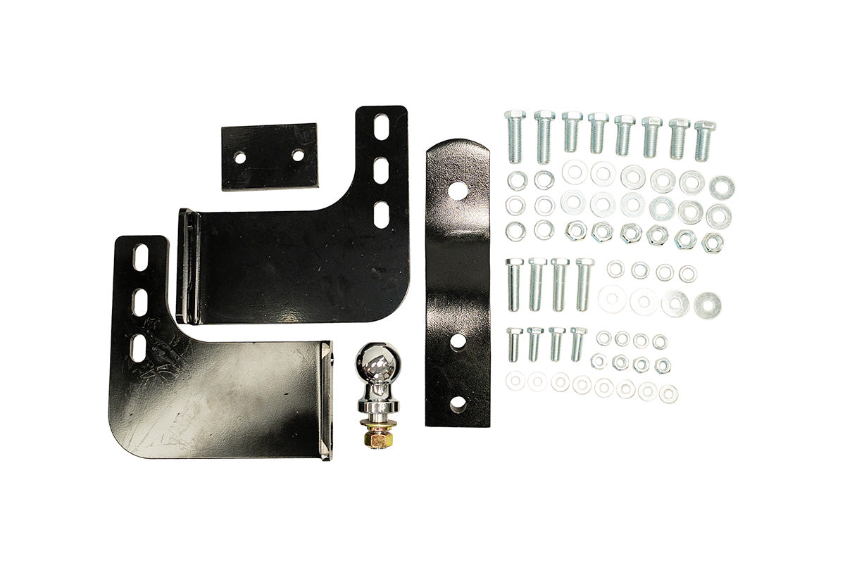 Black Tow Bar Rear Technician Step Towbar Suitable For Toyota Hiace 300S LWB 2019-2025