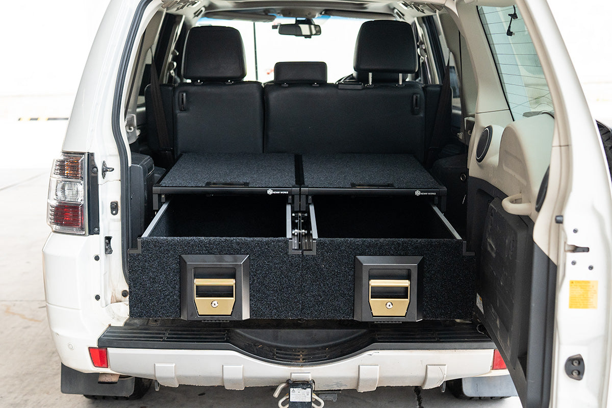 Dual Drawer System For Mitsubishi Pajero 4th Gen 2006-2021