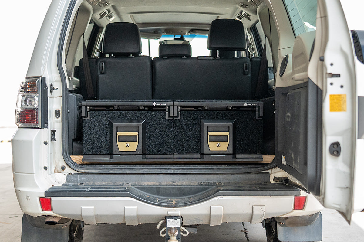 Dual Drawer System For Mitsubishi Pajero 4th Gen 2006-2021