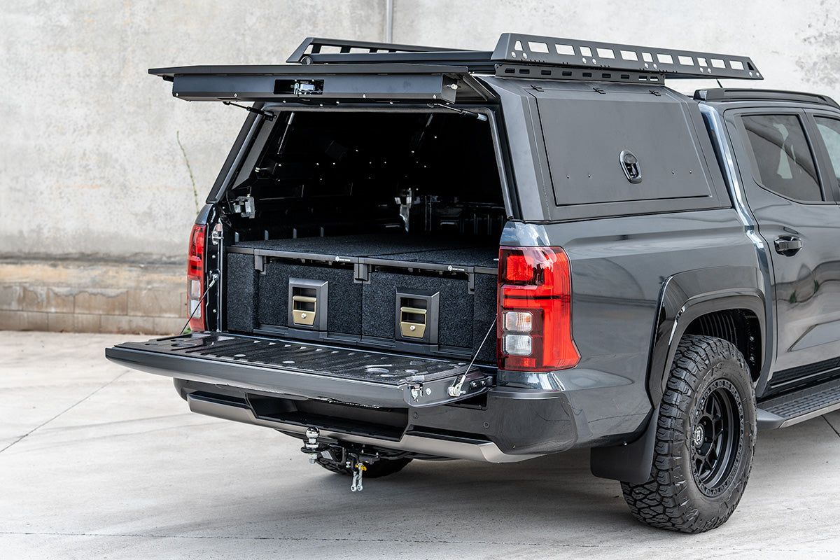 Dual Drawer Ute Tub Drawer System for Mitsubishi Triton MV 2024-2025