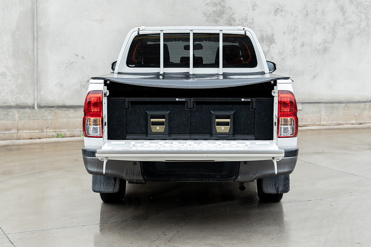 Dual Drawer Ute Tub Drawer System for Toyota Hilux 2015+ J DECK