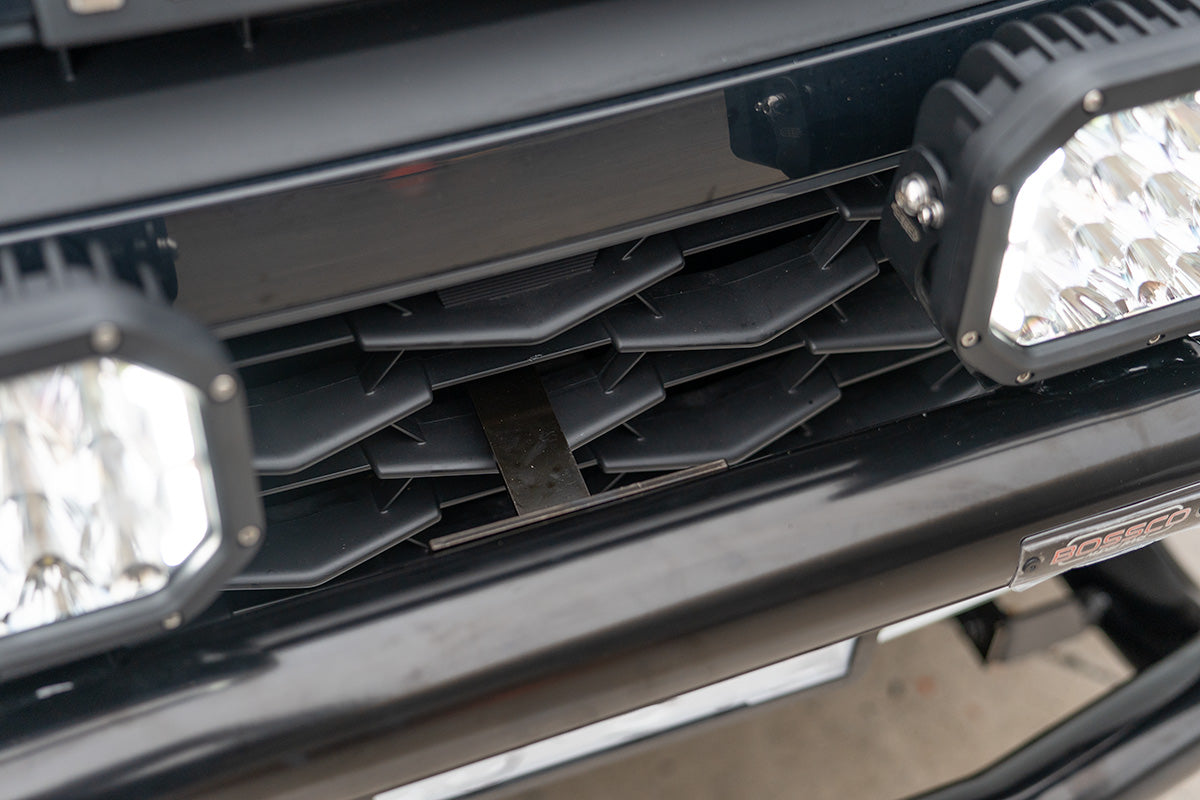 Black Low Nudge bar suitable for Isuzu D-MAX 2020 - 2026