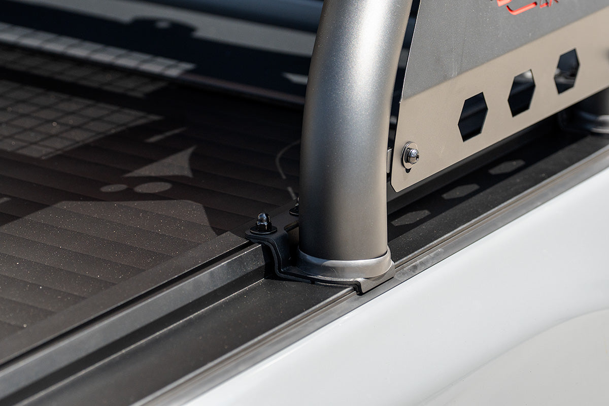 Loaded Sports Bar with Roof Basket - Compatible for Bossco Roller Shutters