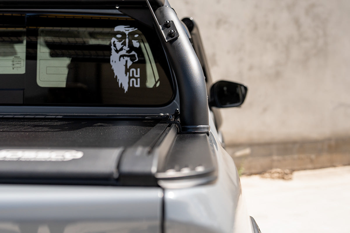 Loaded Sports Bar with Roof Basket - Compatible for Bossco Roller Shutters