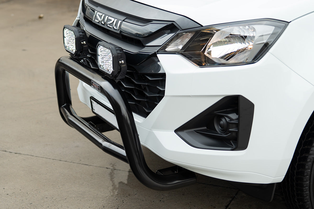 Black Low Nudge bar suitable for Isuzu D-MAX 2020 - 2026