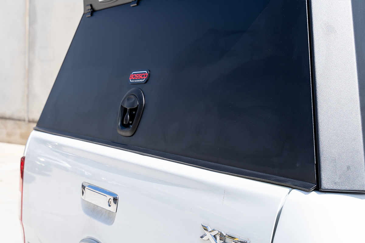 BCX-R Black Aluminium Tub Canopy for Ford Ranger PX 2012-2022