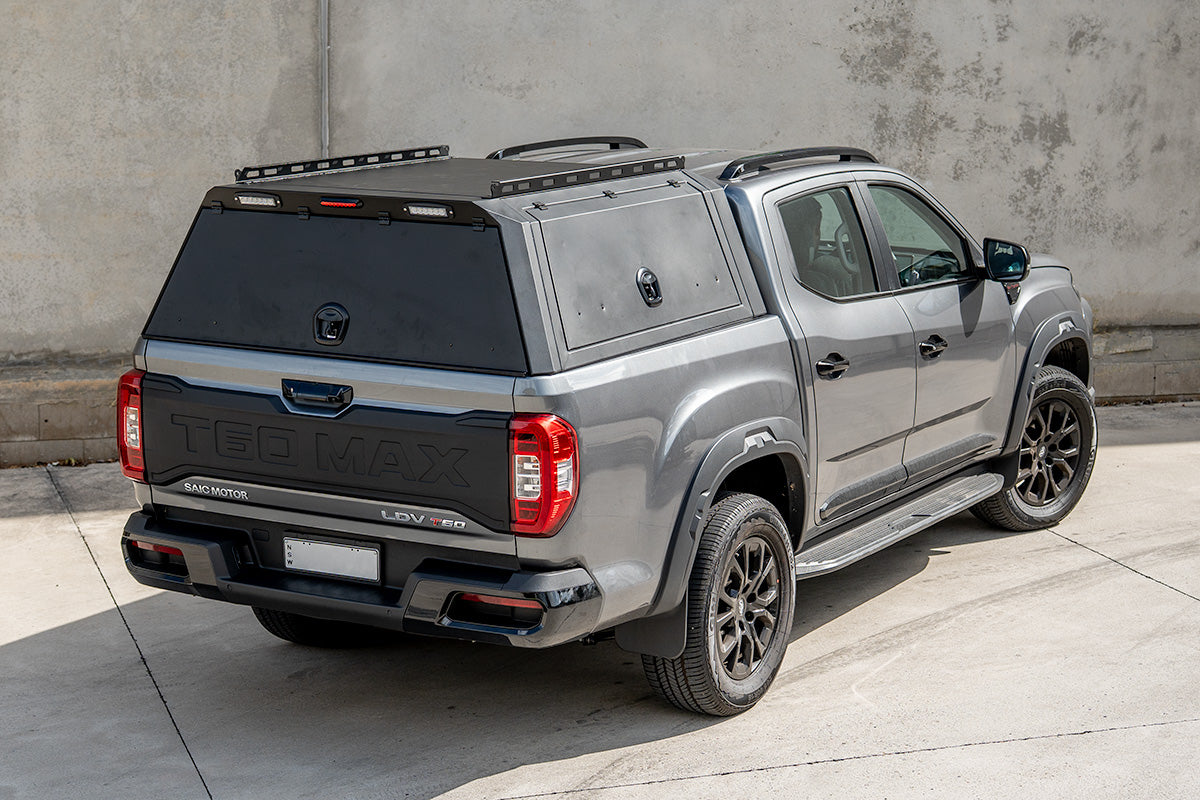 BCX-R Black Aluminium Tub Canopy Suitable For LDV T60 Max 2022-2025