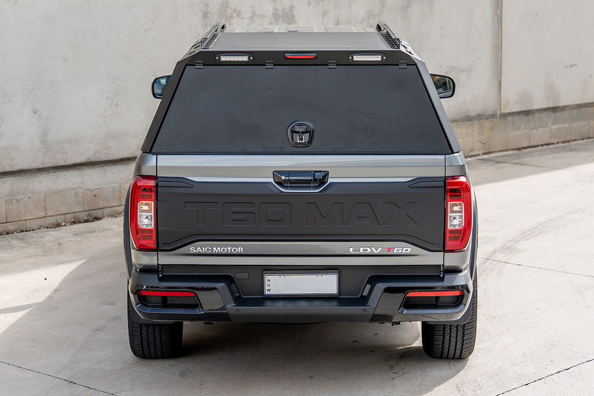 BCX-R Black Aluminium Tub Canopy Suitable For LDV T60 Max 2022-2025