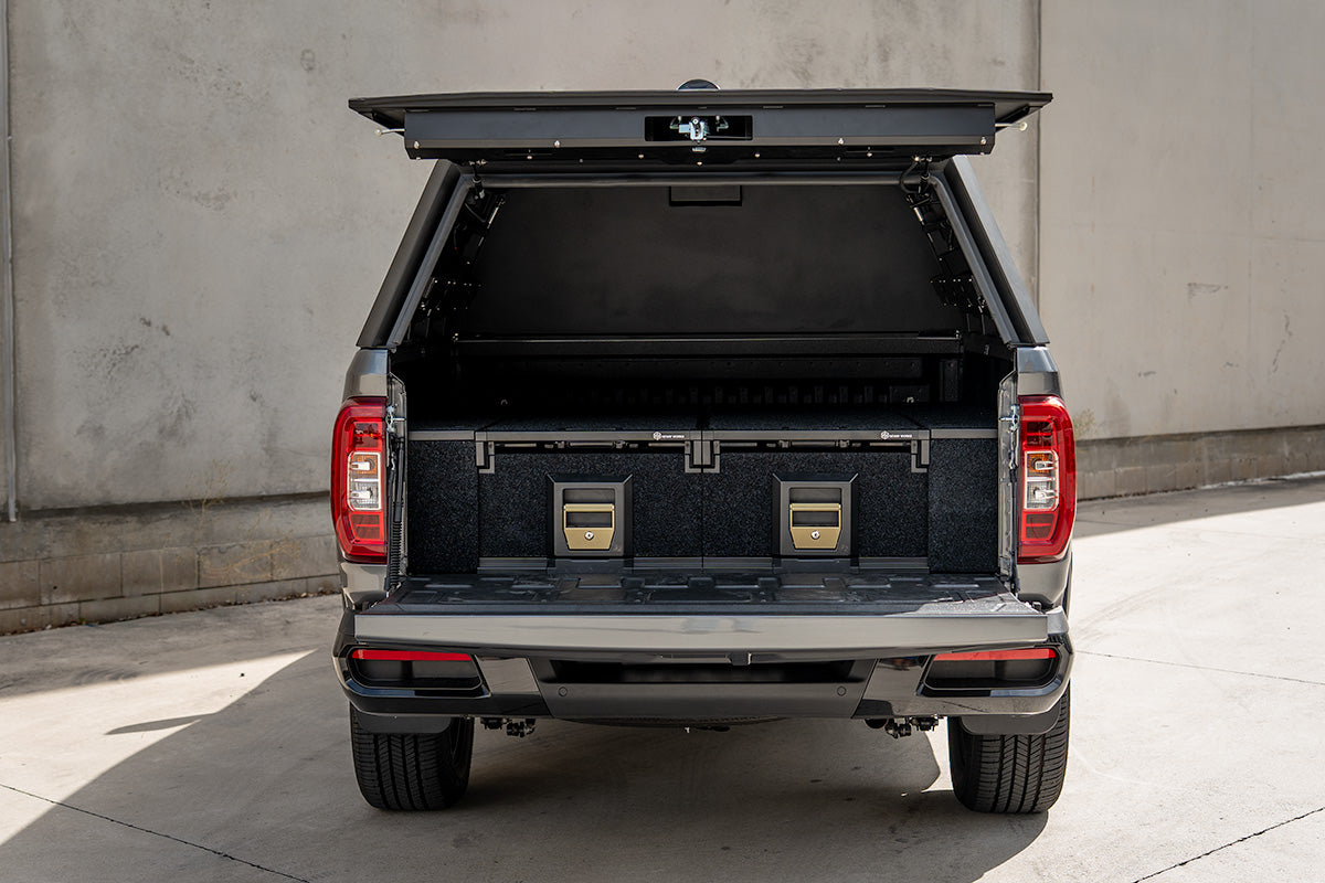 BCX-R 'The Essentials' Aluminium Canopy & Dual Drawers Package