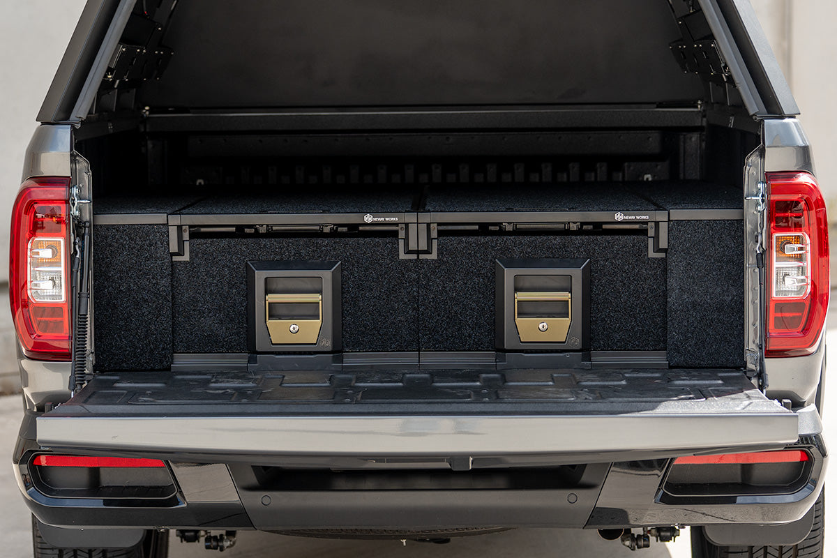 Dual Drawer Ute Tub Drawer System for LDV T60 T60 Max 2017-2024