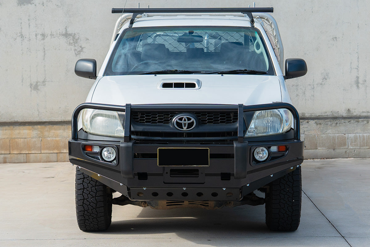 ADR APPROVED Front Bumper Replacement Bull Bar Bullbar Suitable for Toyota Hilux 2005-2011