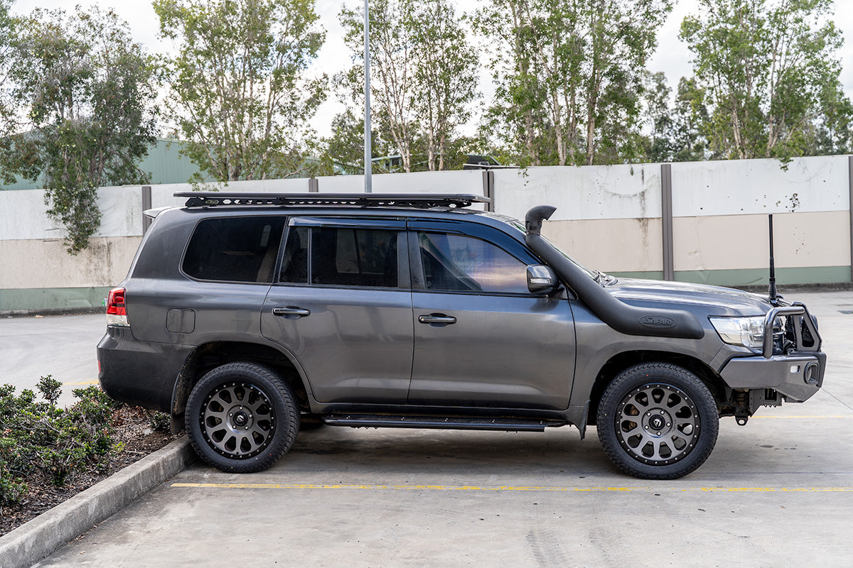 Aluminium Flat Roof Platform 2200x1425mm With Backbone Brackets Suitable For Toyota Landcruiser 200s 2007-2022