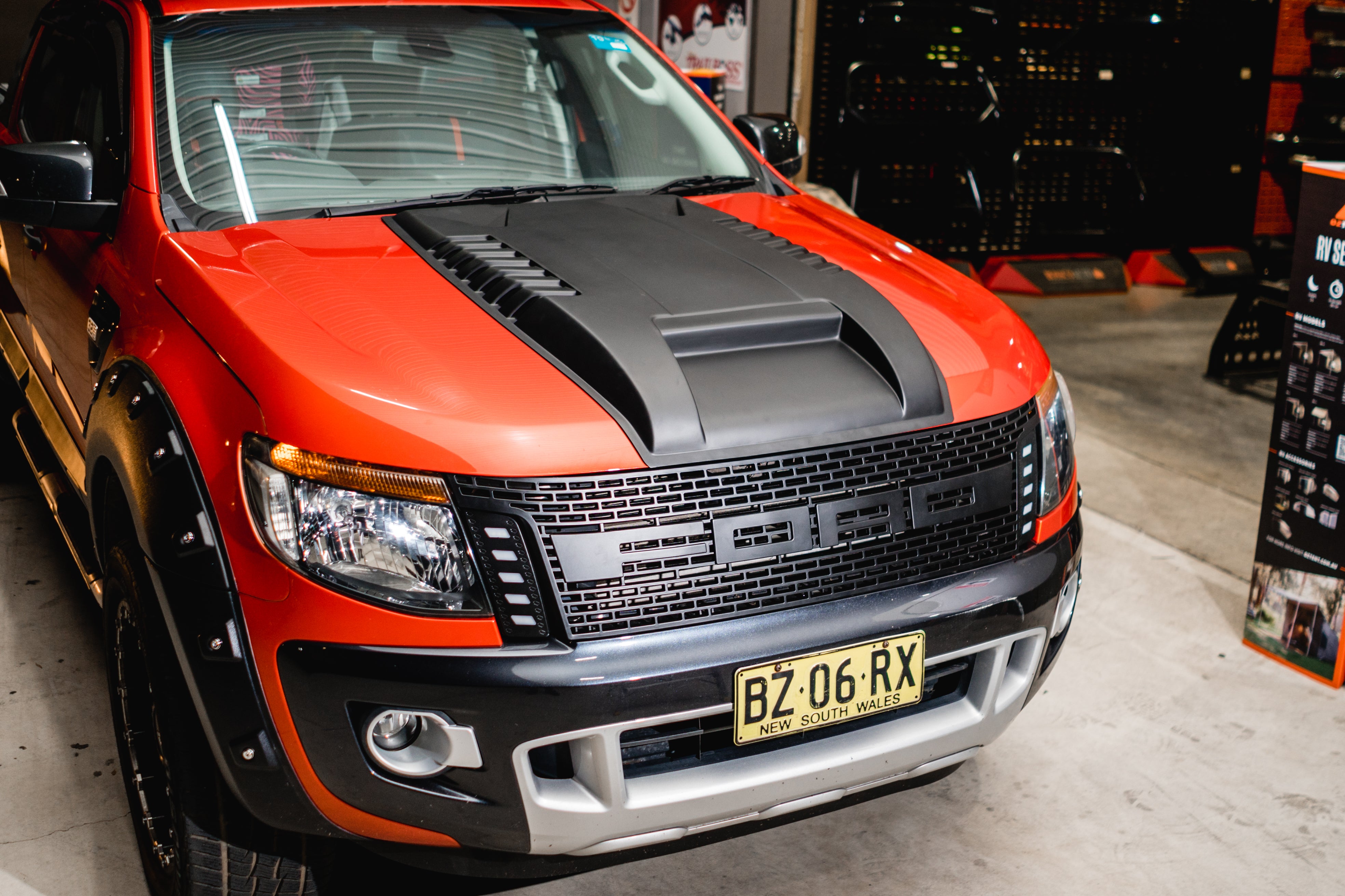 Bonnet Scoop Suitable For Ford Ranger MKI