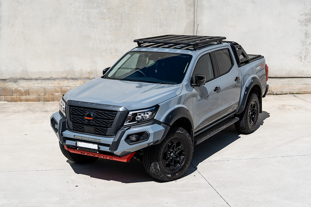 Aluminium Roof Platform Basket Tray (Flat) 1350x1250mm V2 Suitable For Nissan Navara NP300 D23 Series (Model years 2015 to 2025)