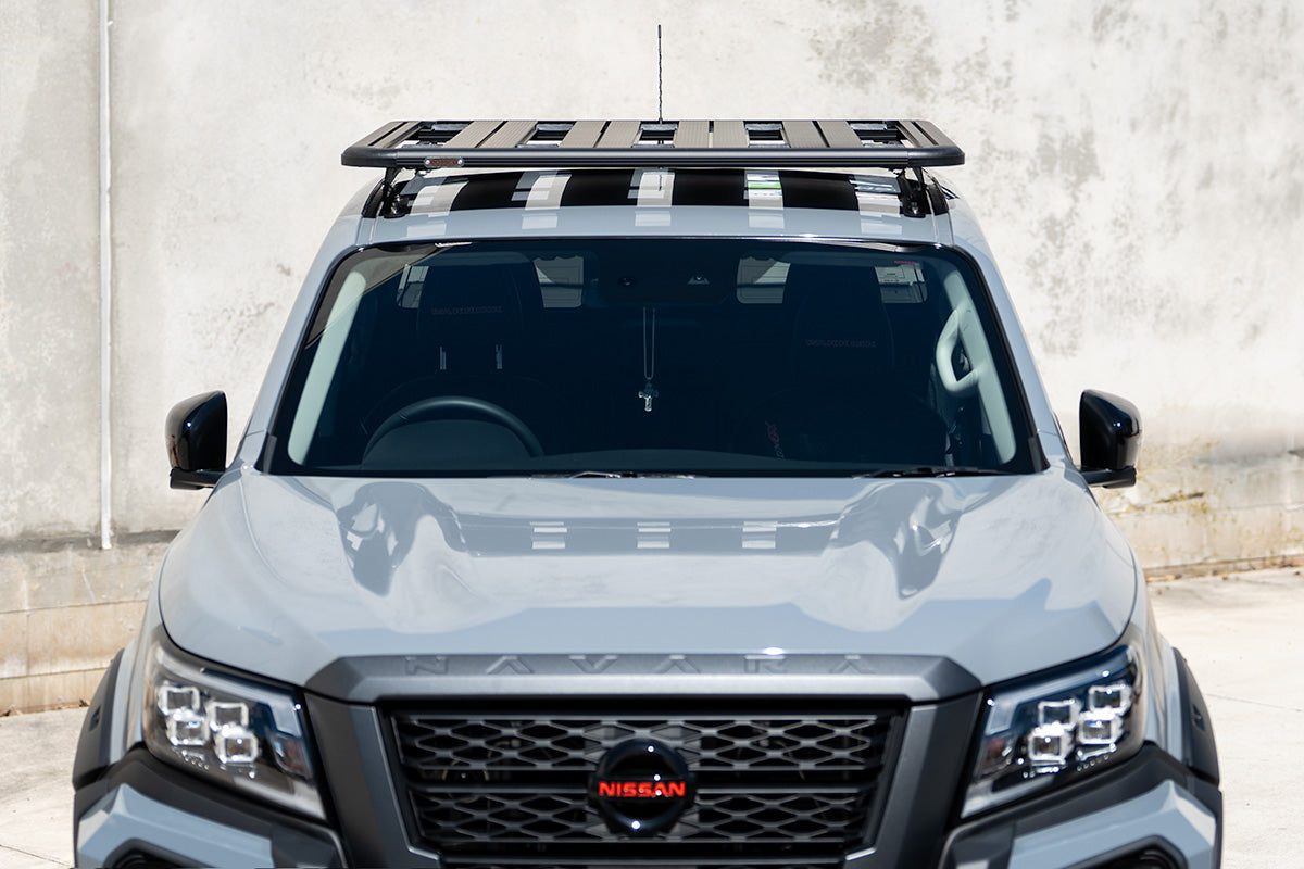 Aluminium Roof Platform Basket Tray (Flat) 1350x1250mm V2 Suitable For Nissan Navara NP300 D23 Series (Model years 2015 to 2025)