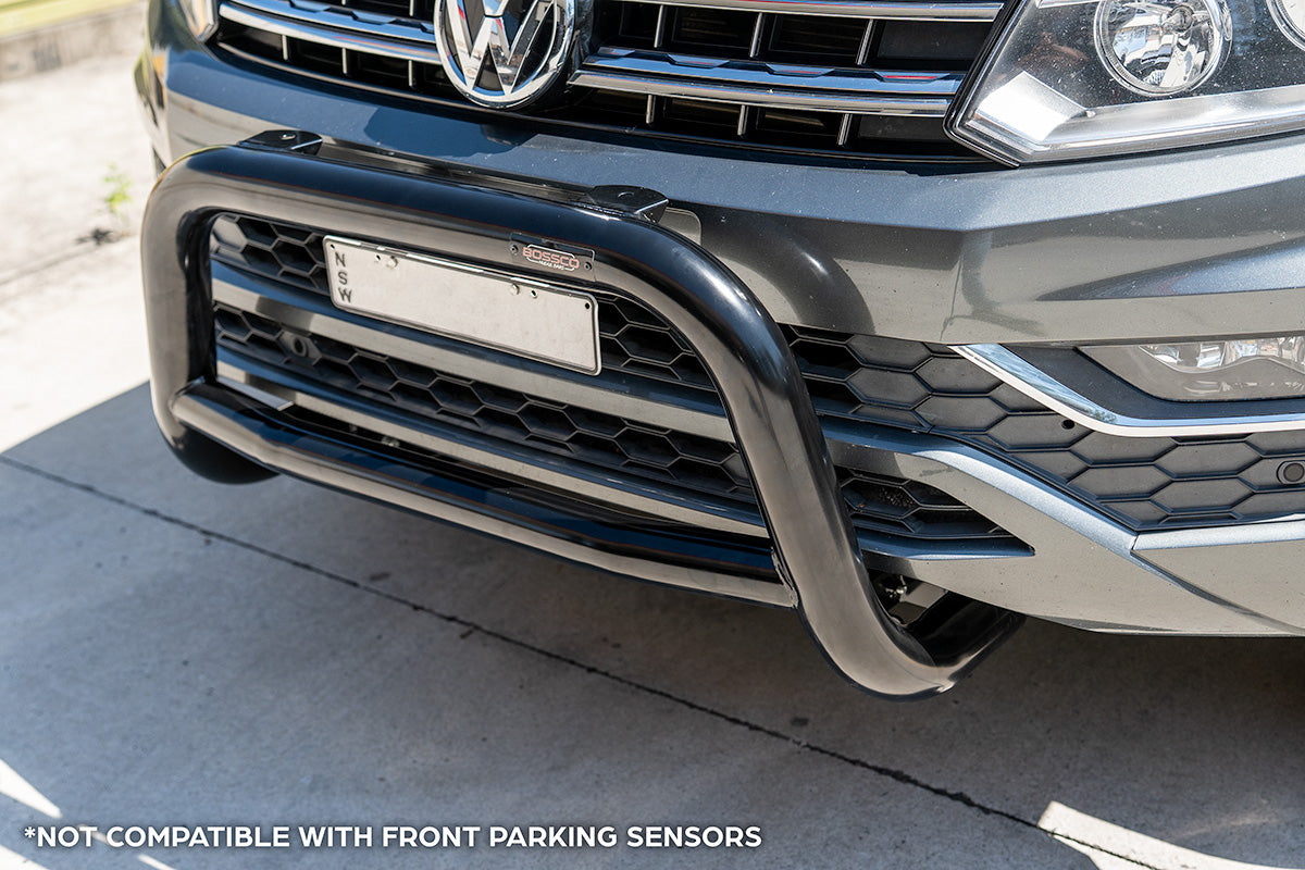 Black Low Nudge bar suitable for Volkswagen Amarok 2010-2022