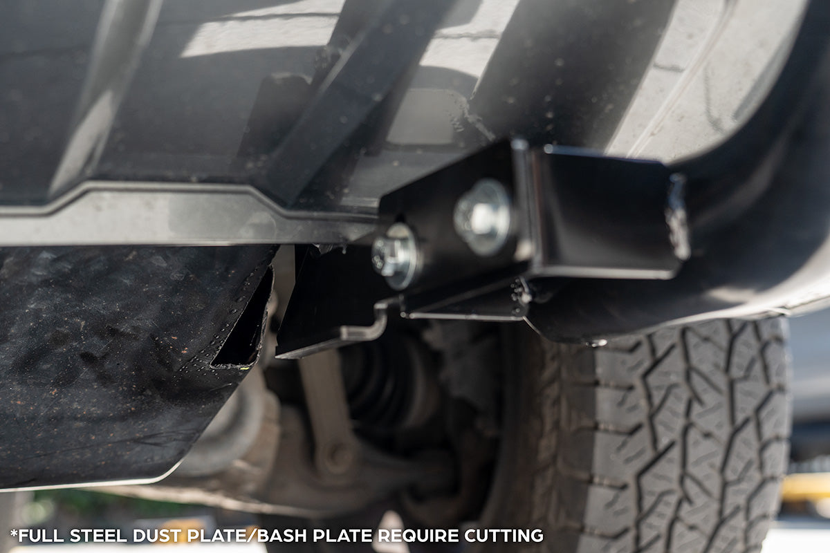 Black Nudge bar suitable for Volkswagen Amarok 2010-2022 w/ 20" Modular Single Row LED Light Bar