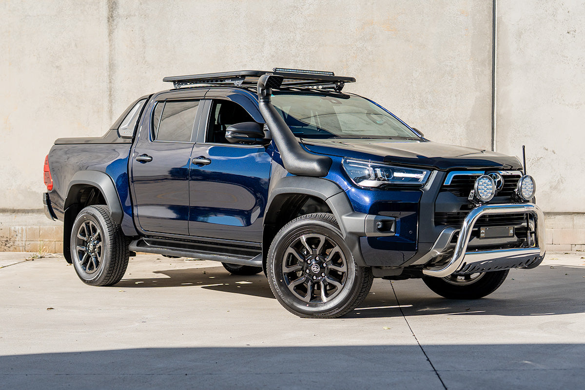 Black Snorkel Air Intake Kit suitable for Toyota Hilux 2.8L 2015+