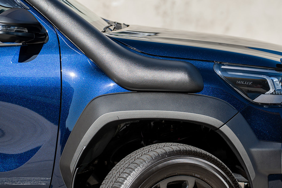 Black Snorkel Air Intake Kit suitable for Toyota Hilux 2.8L 2015+