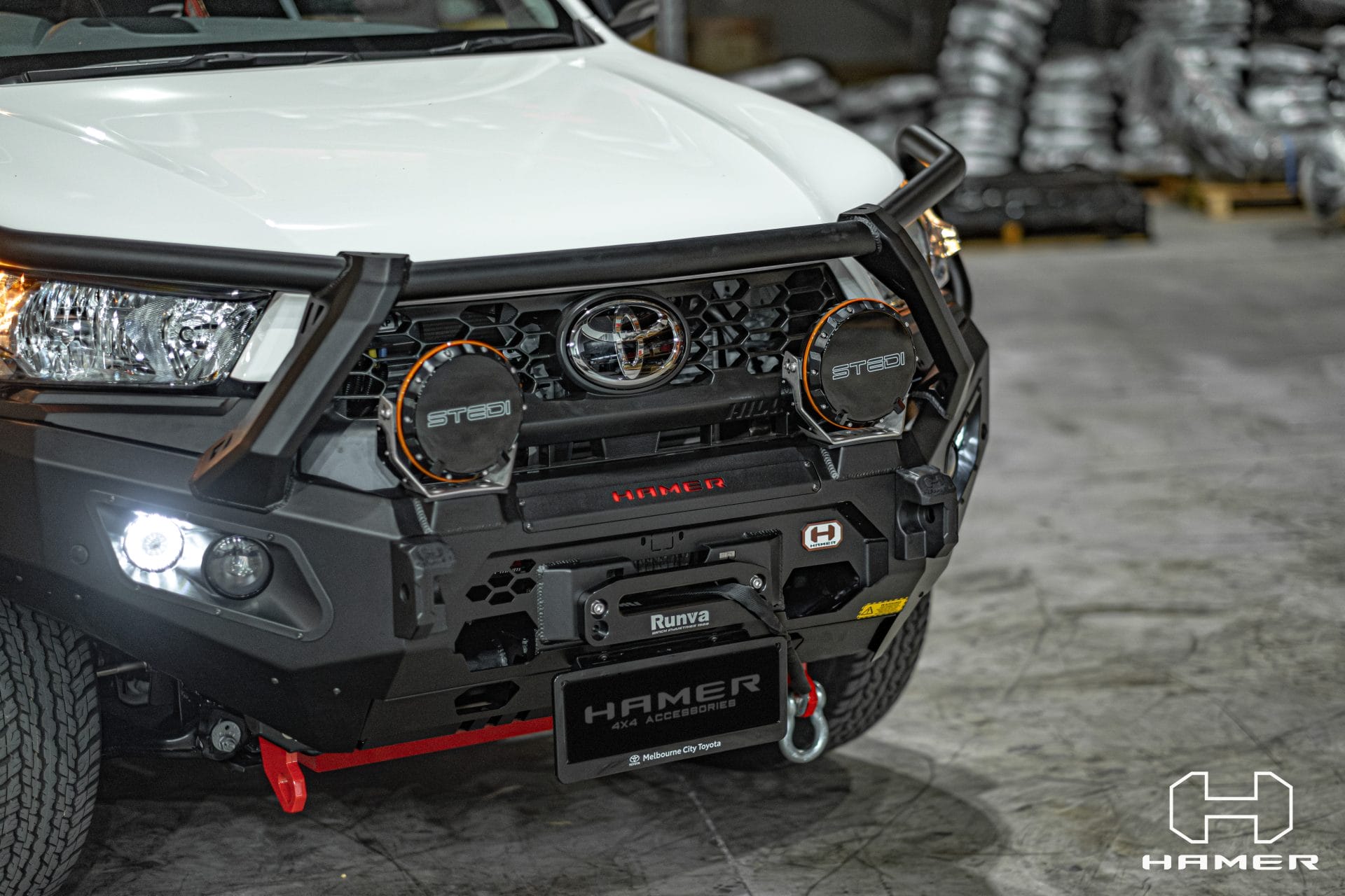 King series Plus bull bar for Toyota Hilux (2024 – Present)