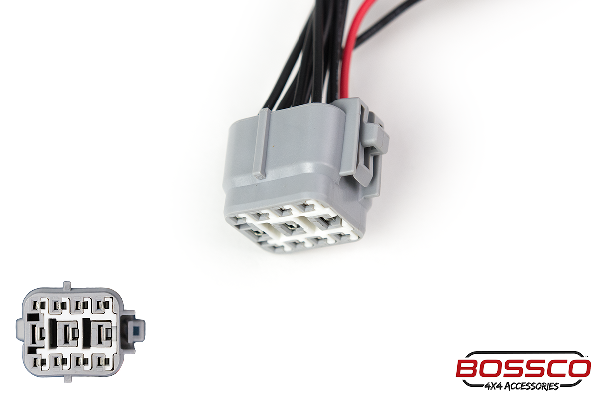 Headlight High Beam Adaptor Piggy Back Suitable For Toyota Landcruiser 200s 2016-2022