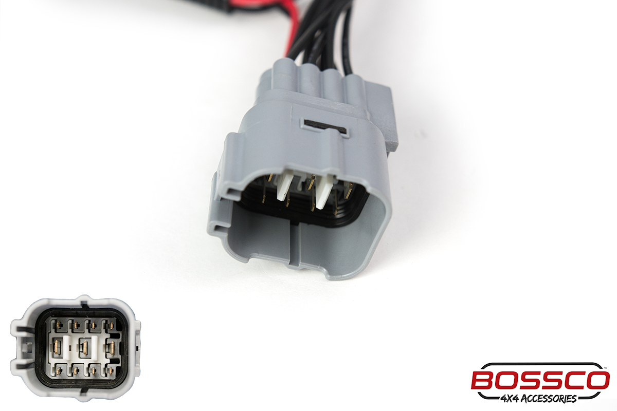 Headlight High Beam Adaptor Piggy Back Suitable For Toyota Landcruiser 200s 2016-2022