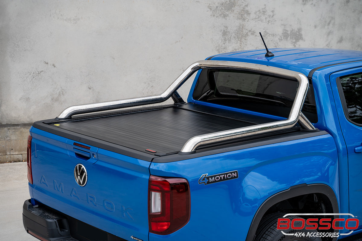 Supply & Fit Electric Retractable Roller Shutter Tonneau Lid Suitable For Volkswagen Amarok NF 2022+ 