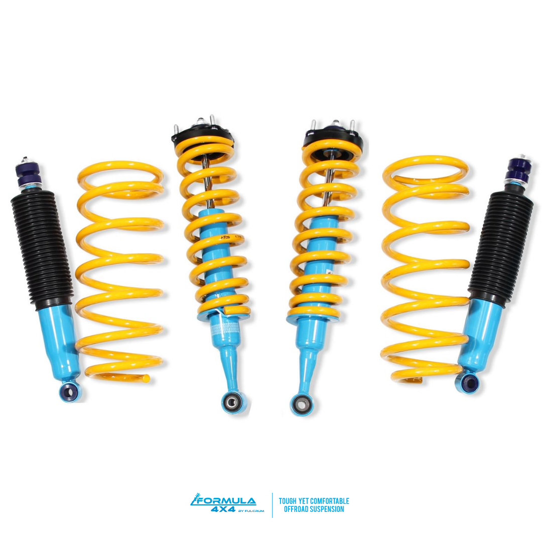 FORMULA 2 Inch Lift Kit for TOYOTA LC300 2021 ON Steel Bullbar+Winch Front Load and 250-400KG Rear Load