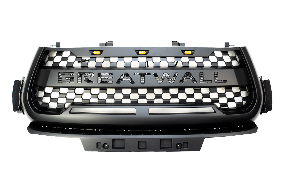 GREAT WALL Mesh Matte Front Grille Suitable For GWM Cannon 2020-2025