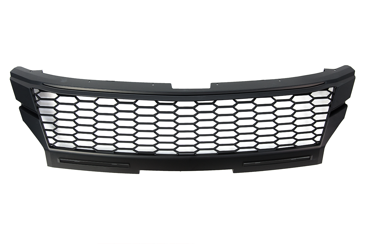 Front BLACK OUT Black Mesh Grille Suitable For Mitsubishi Triton MR 2018-2023
