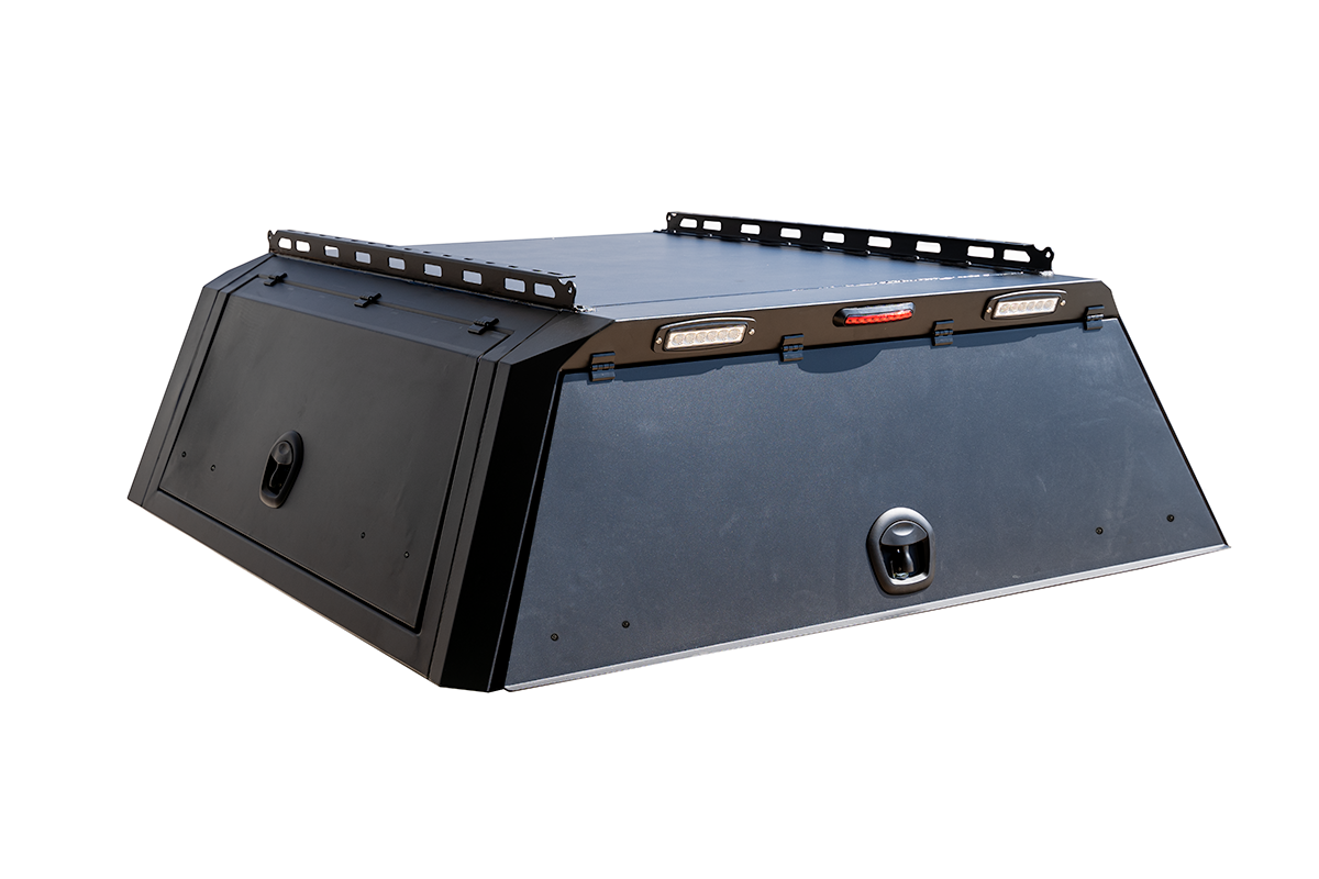 BCX-R Black Aluminium Tub Canopy for Mitsubishi Triton MR 2019-2023