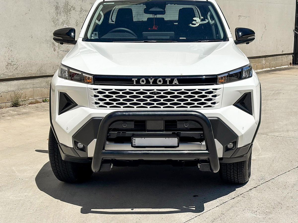 Black Alloy Nudge bar suitable for Toyota Hilux 2026 - ON