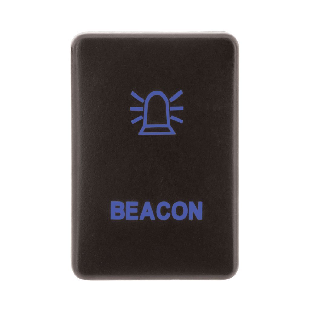 HULK 4X4 SWITCH PUSH BUTTON ON / OFF OE RPL 12V BEACON BLUE ILLUM