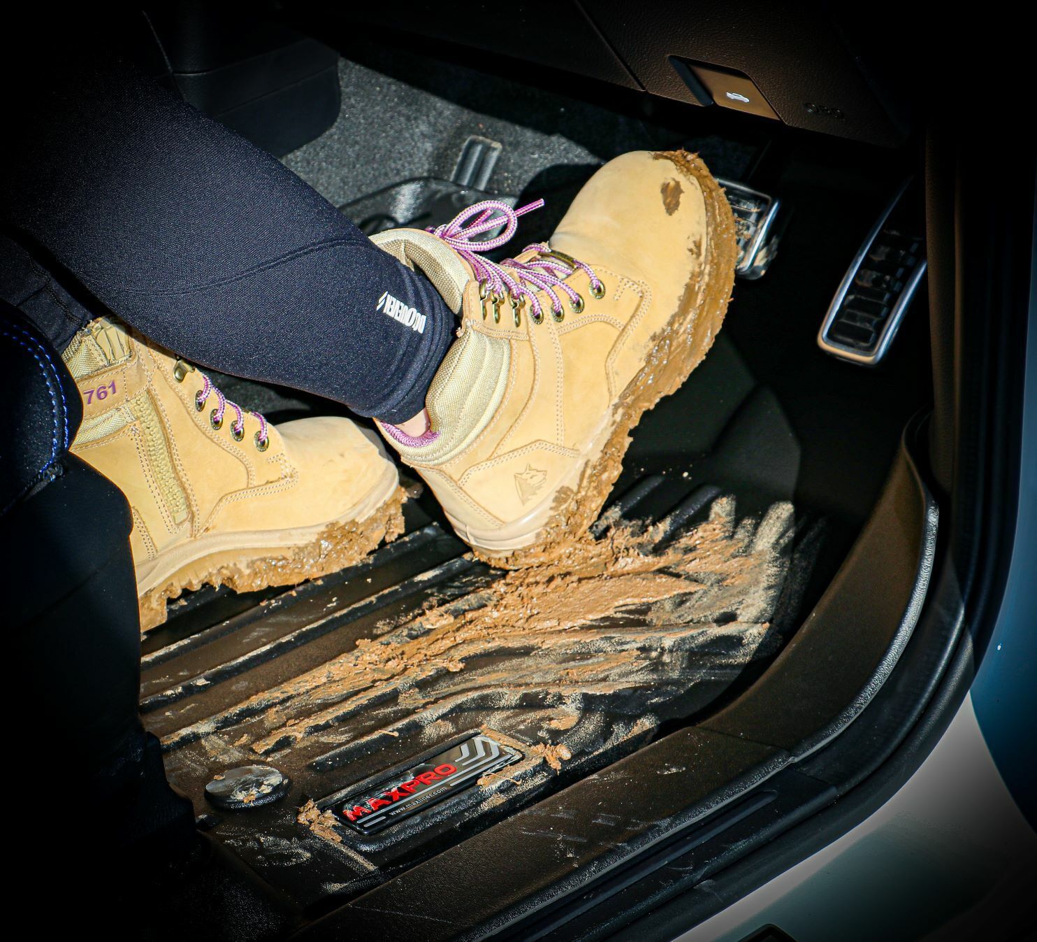 Floor Liners Suitable For NG Ford Ranger 2022+ Rows 1 & 2 