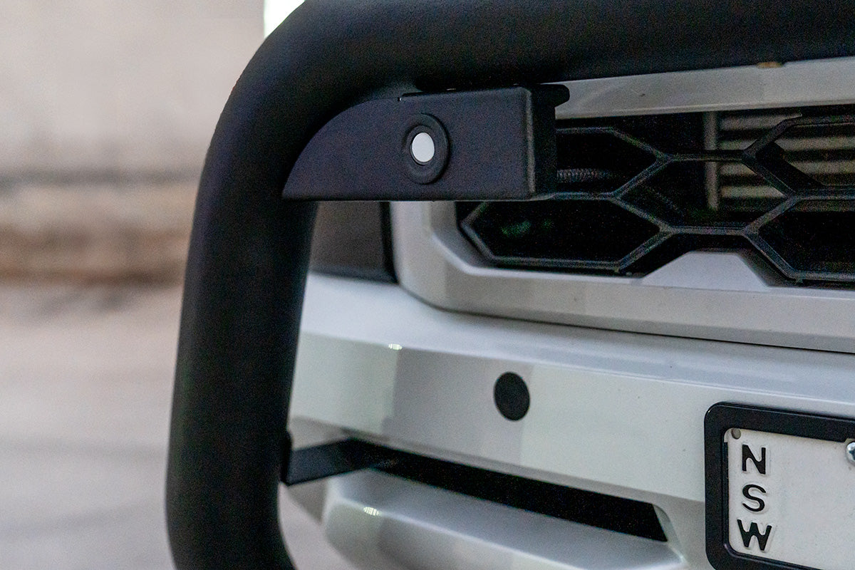 Sensor Compatible Black Nudge Bar Suitable For Mitsubishi Triton MV 2023 – 2025