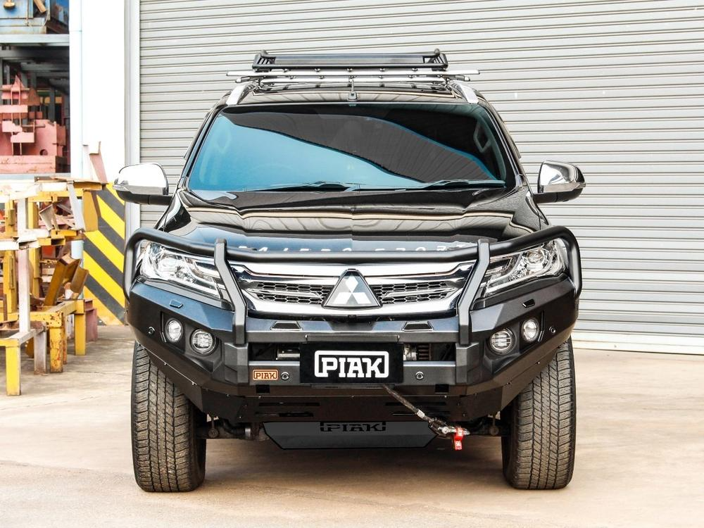 Elite Loop Bar (Black Recovery Points) for Mitsubishi Pajero Sport (10/2016 to 7/2020)
