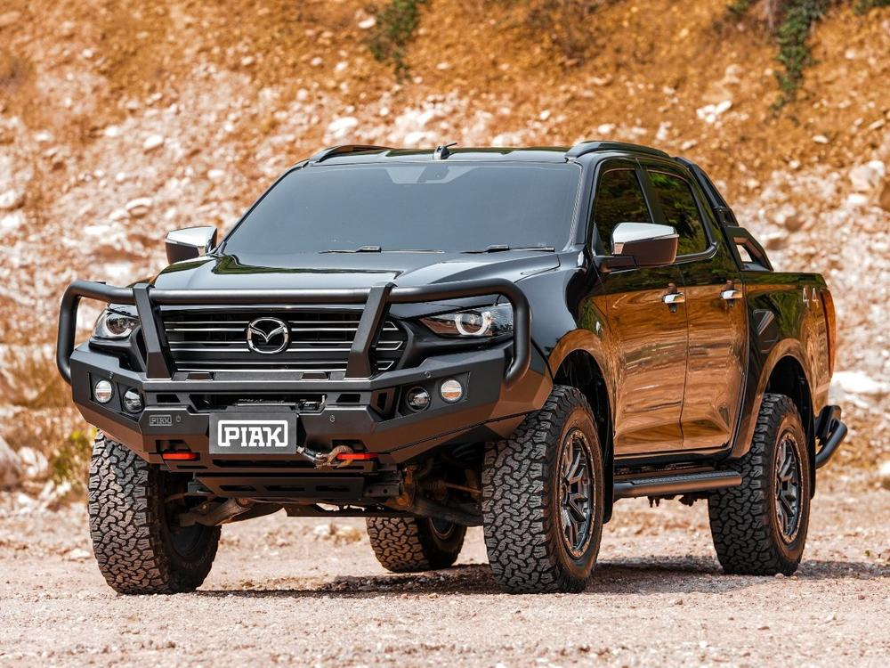Genesis Loop Bar (Orange Recovery Points & Black Plate) for Mazda BT-50 (7/2020+)