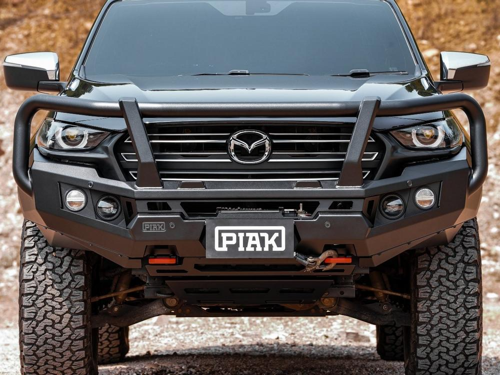 Genesis Loop Bar (Orange Recovery Points & Black Plate) for Mazda BT-50 (7/2020+)