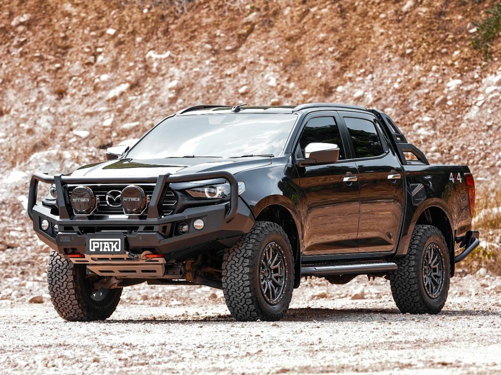 Genesis Loop Bar (Black Recovery Points & Plate) for Mazda BT-50 (7/2020+)