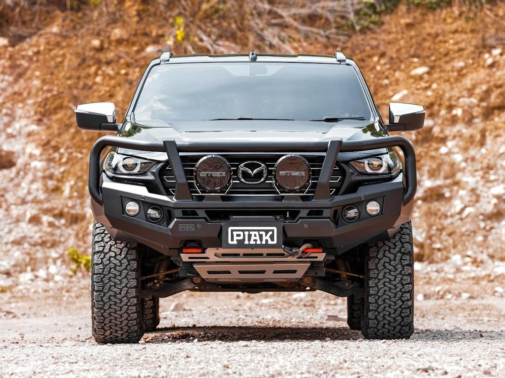 Genesis Loop Bar (Black Recovery Points & Plate) for Mazda BT-50 (7/2020+)